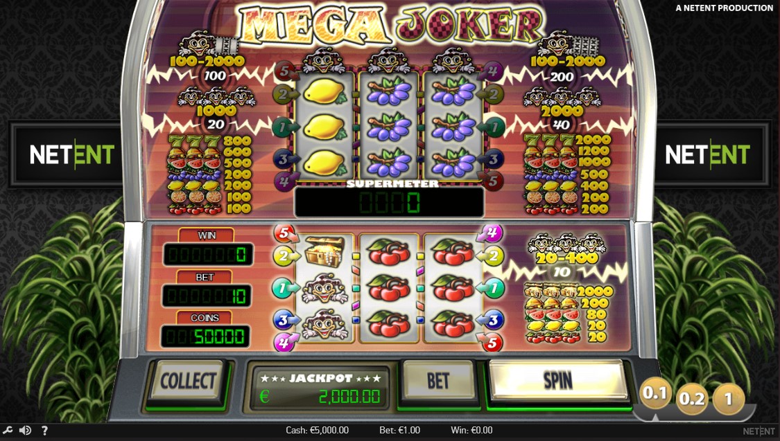 Mega Joker slots game